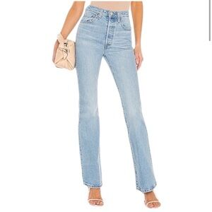 LEVI'S PREMIUM Ribcage Boot in Tango Lighten Up
Wash Size 26 (33 length)